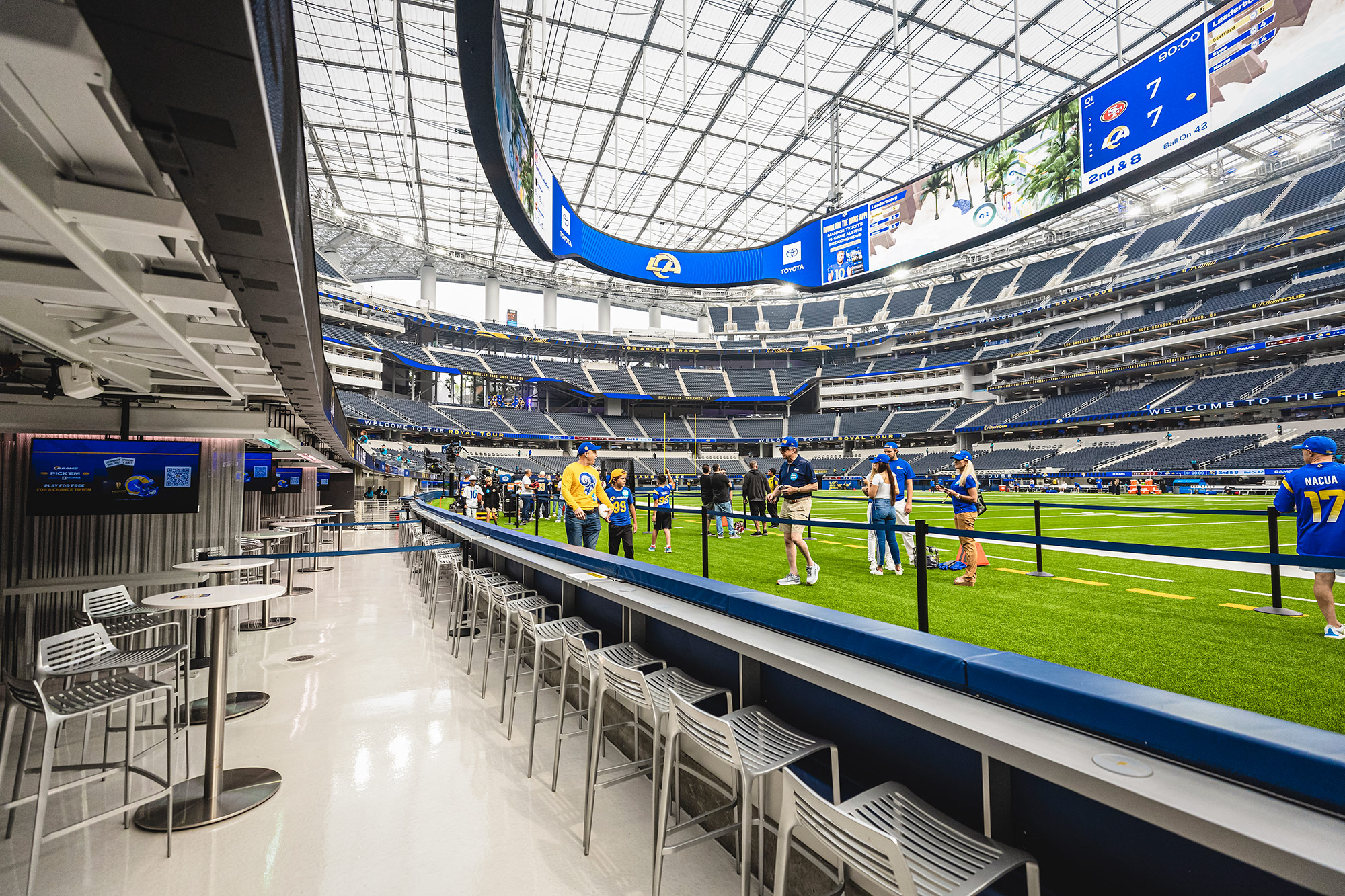 Field Cabana View